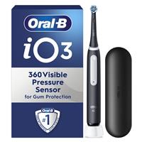 Oral-B iO3 Toothbrush and Travel Case - Matt Black