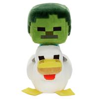 Minecraft Plush Zombie Chicken Jockey, Collectable Soft Toy