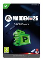 EA Sports Madden NFL 26: 5850 MUT Points Xbox Series X-S