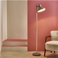 Argos Home Skandi Adjustable Head Floor Lamp - Grey