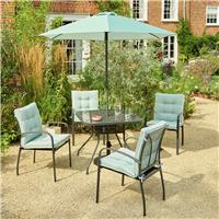 Argos Home Classic 4 Seater Metal Patio Set