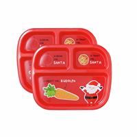 Tots to Tweens Christmas Eve Santa Treat Plate