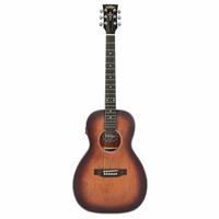 Vintage VE1800 Parlour Electro Acoustic Guitar - Antiqued