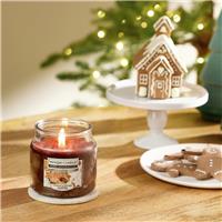 Yankee Home Inspiration Medium Jar Candle-Gingerbread Jingle