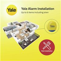 Yale Alarm Installation - Up to 6 Items Including Siren