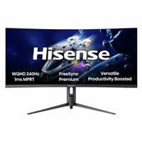 Hisense 34G6QUK 34 Inch 240Hz WQHD Curved Gaming Monitor