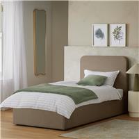 Habitat Chadwell Single End Lift Ottoman Bed - Taupe