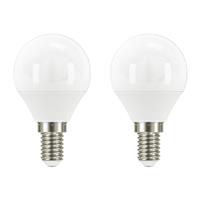 Argos Home 3.4W LED Mini Globe E14 Light Bulb - 2 Pack