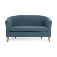 Argos Home Tub Fabric 2 Seater Sofa - Navy