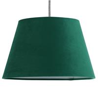 Argos Home Emerald Velvet Taper Easy Fit Lampshade - 27cm