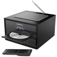 Oakcastle DAB400 Music System DAB+/FM Radio - Black