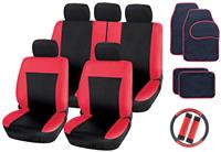 Streetwize Red & Black Interior Car Set