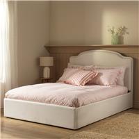 Argos Home Ripley Kingsize End Lift Ottoman Bed - Cream