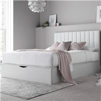 Time4Sleep Onelife Kingsize End Lift Ottoman Bed - White
