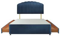 Silentnight Middleton Kingsize 4 Drawer Divan Bed - Blue