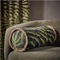 Habitat Leaf Jacquard Bolster Cushion - 50x20