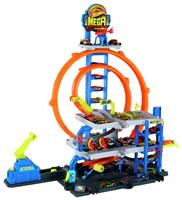 Hot Wheels Mega Loop Garage Playset with 1 Die-Cast Toy Car