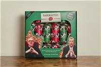 Puzzle Post Taskmaster Pack of 6 Christmas Crackers