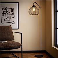 Argos Home Nyx Metal Floor Lamp - Black