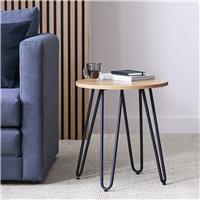 Argos Home Porter Side Table - Natural
