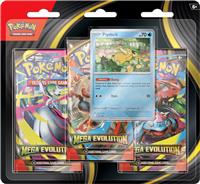 Pokmon TCG Mega Evolution 3 Pack Trading Card