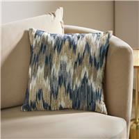 Habitat Ikat Jacquard Cushion - Neutral - 43x43cm