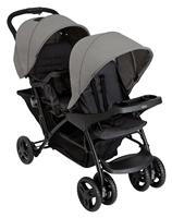 Graco TrailDuo Twin Tandem Pushchair - Grey