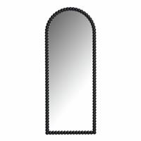 Habitat Black Bobble Wooden Arch Full Length Mirror-150x60cm