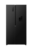 Fridgemaster MS91558DEB American Fridge Freezer - Black