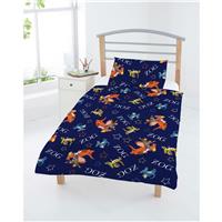 Julia Donaldson Zog Cotton Blue Kids Bedding Set - Toddler