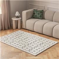 Habitat Archive Four Circles Geo Cut Pile Rug - 160x230cm