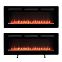 Dimplex Sierra 48in 1.6kW Electric Media Wall Fire