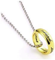 The Lord of The Rings One Ring Pendant Necklace