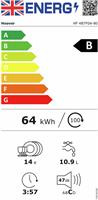 Hoover HF 4B7F0A 80 Full Size Dishwasher - Grey