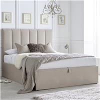 Time4Sleep Linea Double End Lift Ottoman Bed - Beige