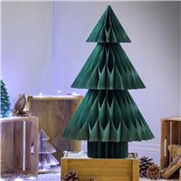 Habitat Green Paper Honeycomb Christmas Tree