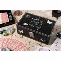 Juliana Mystic Legends Black Wooden Spells and Potions Box