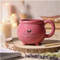 Juliana Mystic Legends Witches Brew Dark Rose Cauldron Mug