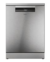 Haier XF 5C4M1X 80 Full Size Dishwasher - Silver