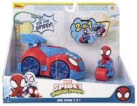 Spidey and His Amazing Friends Web Strike 2-in-1 Vehicle