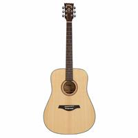 Vintage V1350 Performer Acoustic Folk Guitar - Natural
