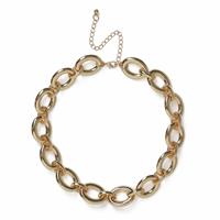 Freedom Gold Open Link Chain Necklace