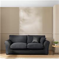 Argos Home Harry 3 Seater Sofa - Charcoal