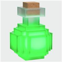 Minecraft Potion Bottle Illuminating Collector Replica