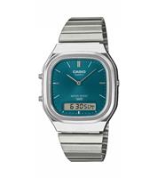 Casio Analogue Shaped Turquoise Dial Bracelet Watch