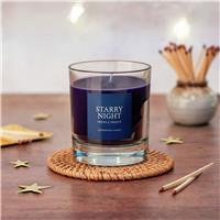 Starry Night Scented Medium Candle - Fresh & Frosty
