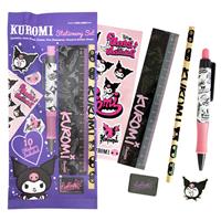 Sanrio Kuromi Stationery Set