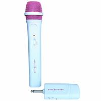 Easy Karaoke EKS717P Wireless Microphone - Pink & White