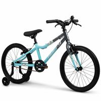 Huffy 20 inch Wheel Size Kids Beginner Bike - Blue & Grey