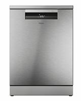 Haier XF 5C4M1X 80 Full Size Dishwasher - Silver